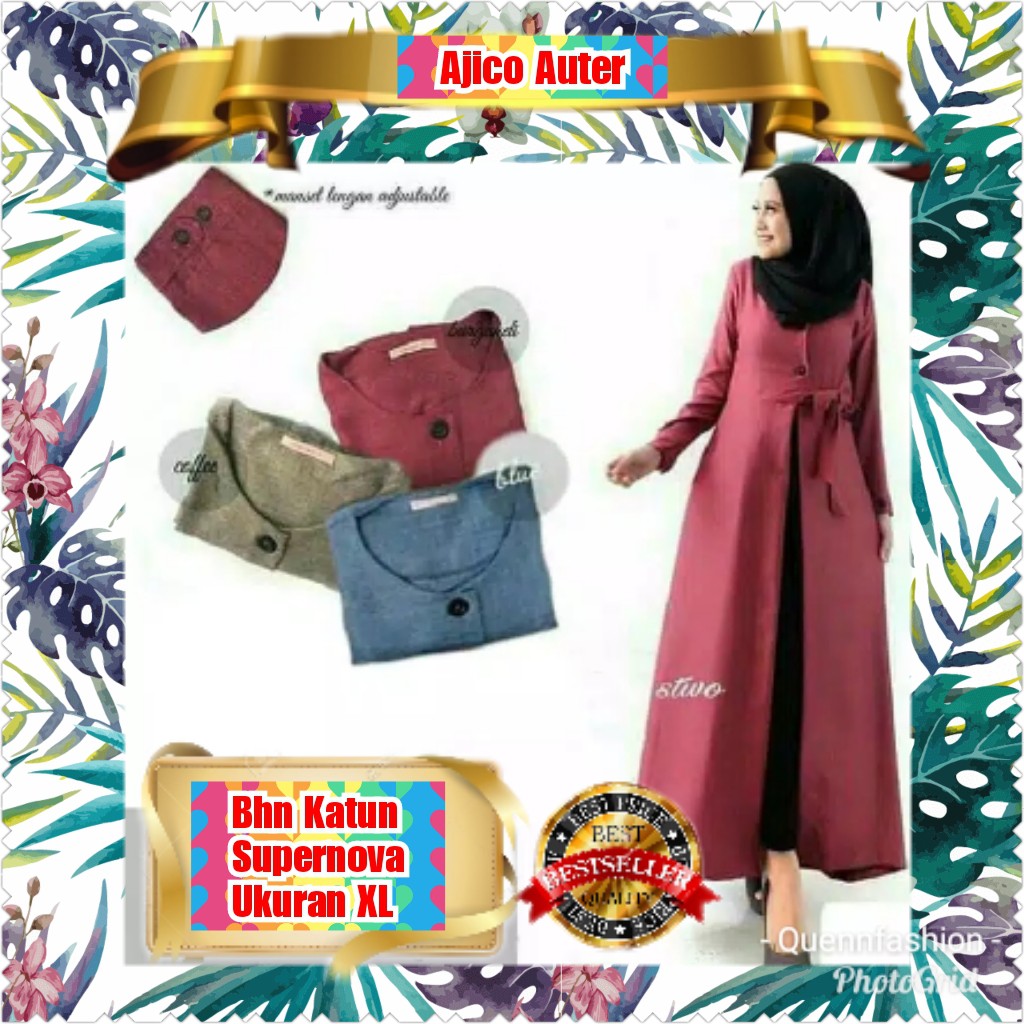 TERMURAH AJICO AUTER / NAVY /RED/CHOCHO/GREY/ TERPOPULER/TERBARU/TERLARIS/TERMURAH