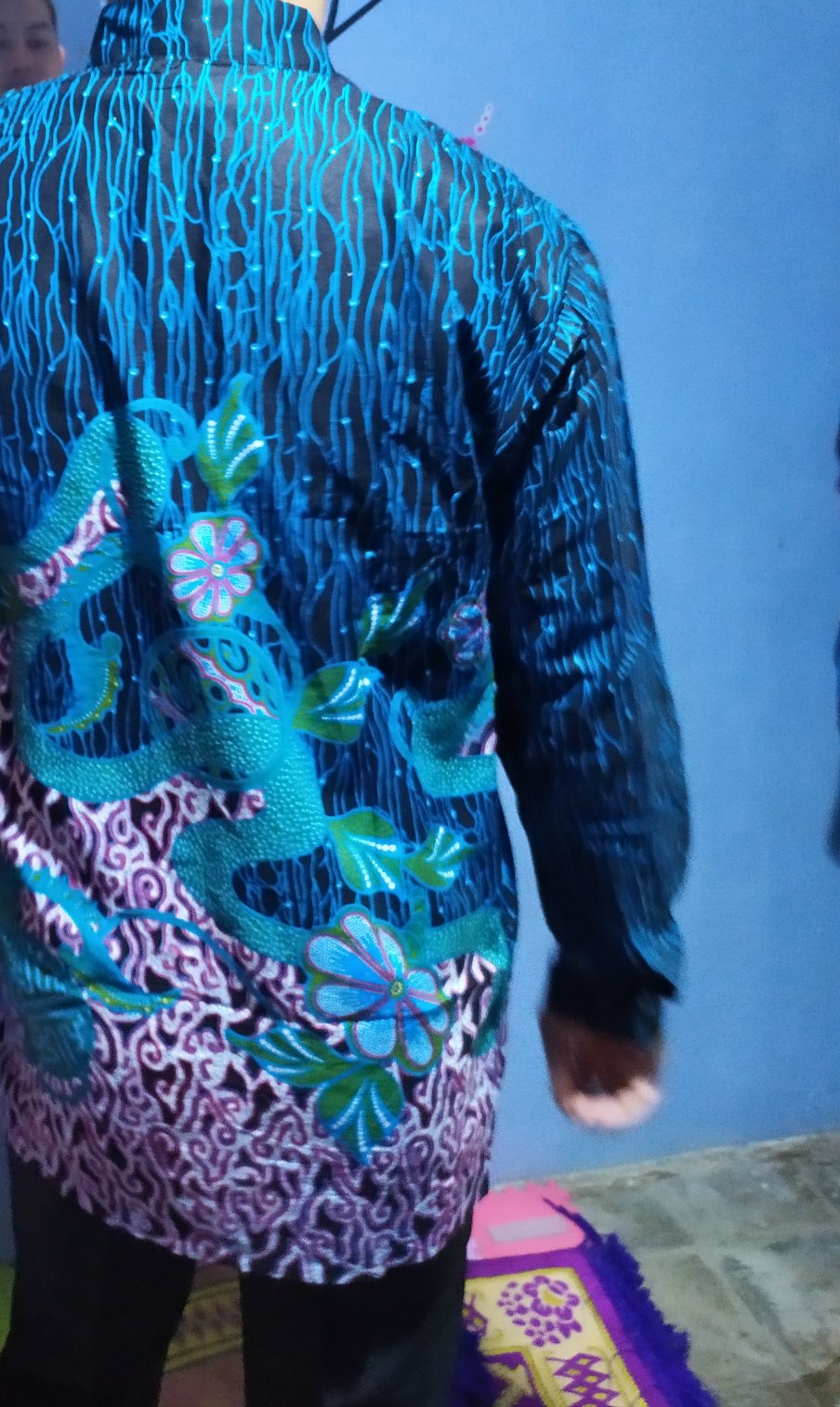 M-l-xl-xxl Batik Tunik Wanita Asj Sa Hrb026 Kenongo Pekalongan Sogan Tulis