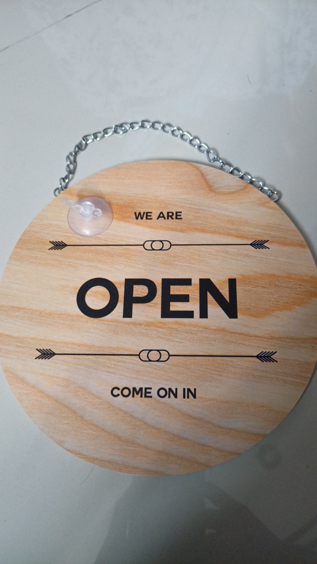 Papan Tanda Open Close - Sign System Toko - Pintu Toko