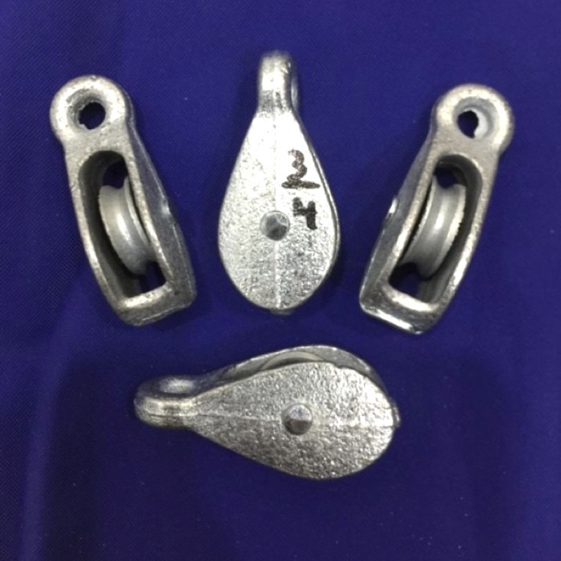 Katrol burung 3/4”inci katrol bendera 0.75” kerekan bendera kerekan kandang barang