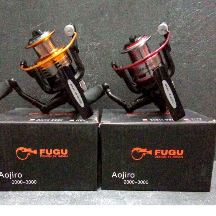 Pasti Baru REEL SPINNING FUGU AOJIRO 800-6 SPOOL ALUMINIUM MURAH