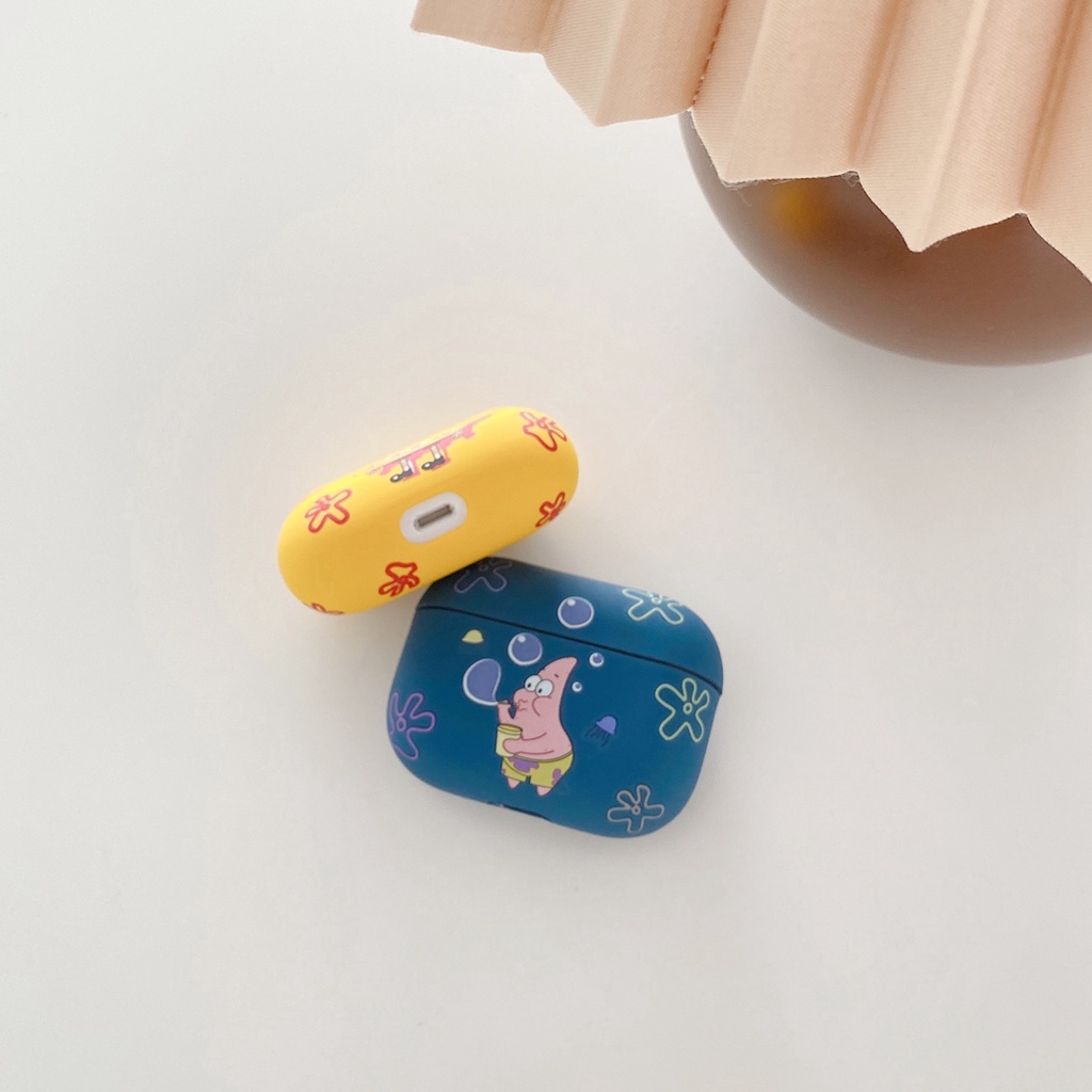 matte cartoon airpods Pro case protective sleeve airpods 1/2 case airpods soft shell anti-fall Earphone sleeve