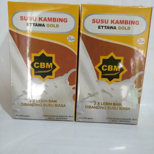 

SUSU KAMBING ETTAWA GOLD