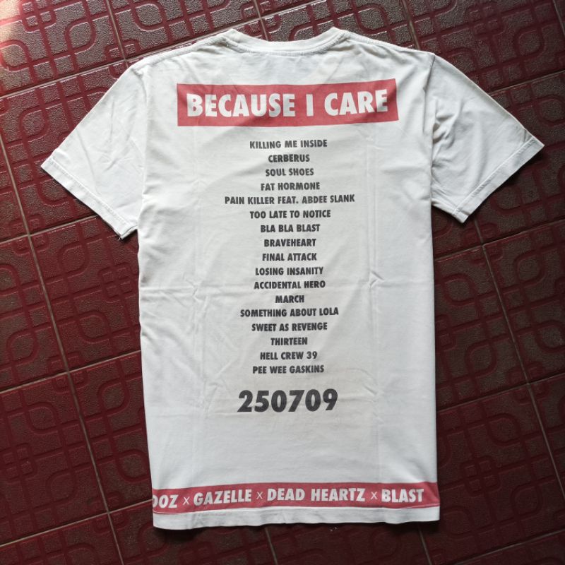 Baju Kaos Tees Crooz Killing Me Inside PWG Second Pesanan