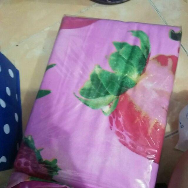 Bed Cover Flat Fata Signature Minimalis Edition / Bedcover Set / Bedcover Fata / Uk. 180x200