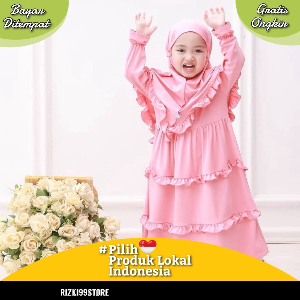 Gamis Anak Murah Perempuan Terbaru Syari Anak Baju Gamis Anak