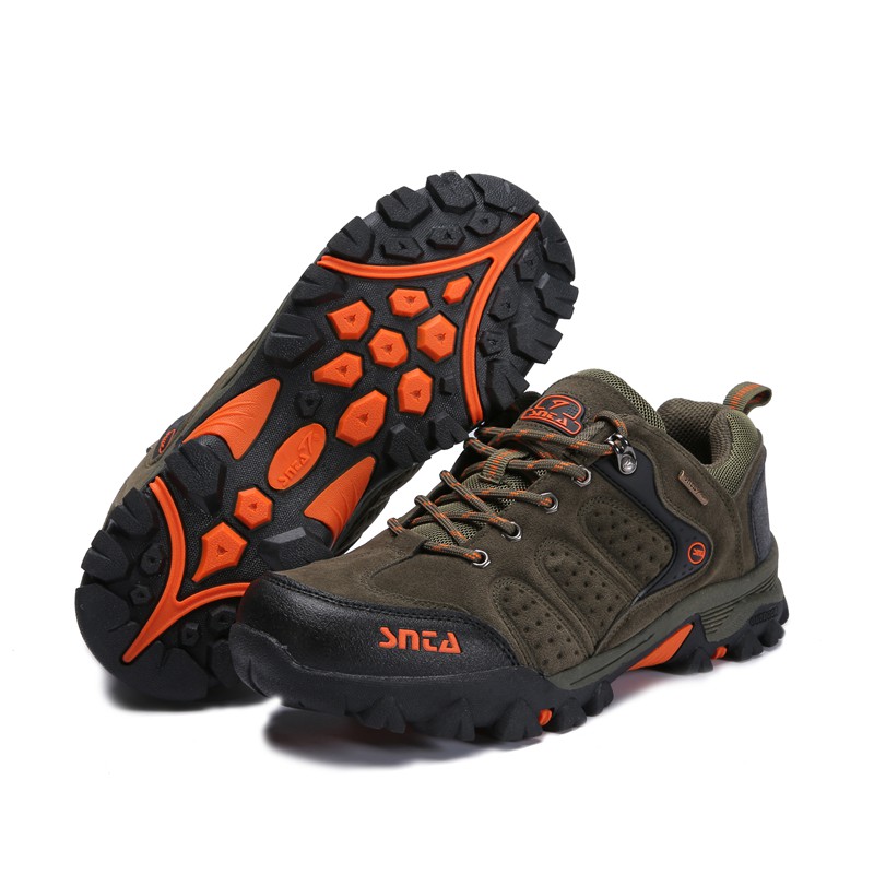 Hiking Shoes SNTA 432 Green Sepatu Gunung Snta Pendek Original