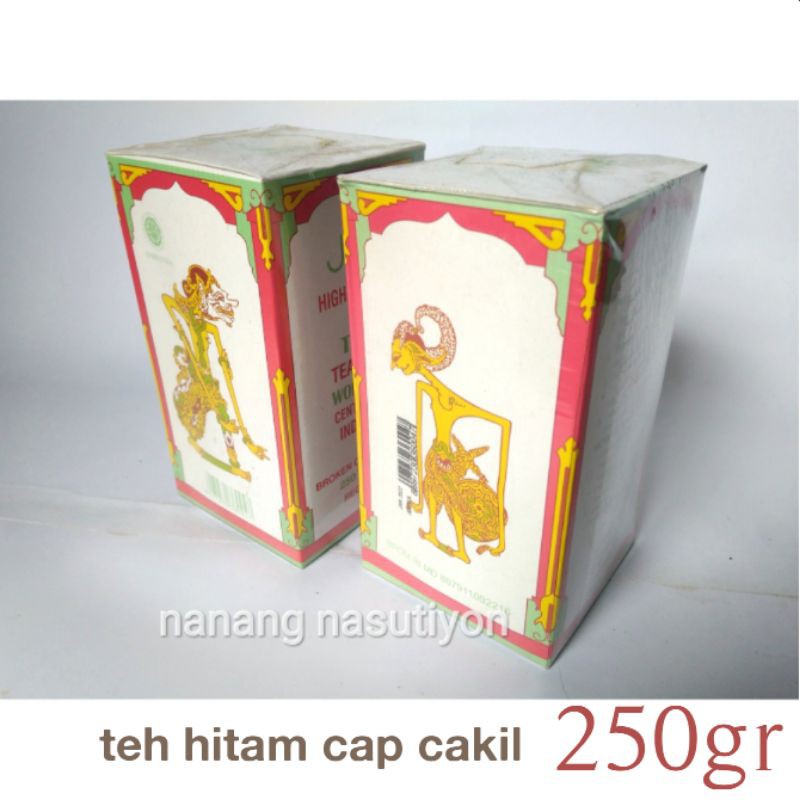 

teh hitam/black tea CAP CAKIL tambi wonosobo netto 250gram