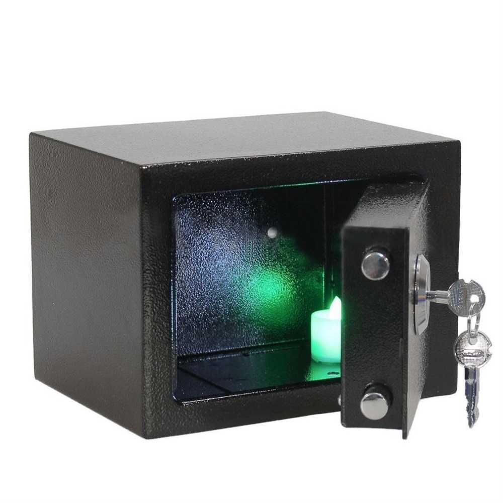LESHP Brankas Mini Home Safe Deposit Box - 17E