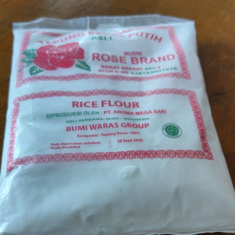 

Tepung Beras Putih Rose Brand
