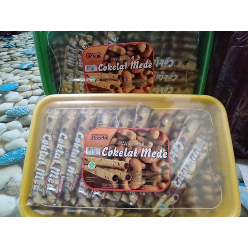

WAFER ROLL STIK COKLAT MEDE ISI 60