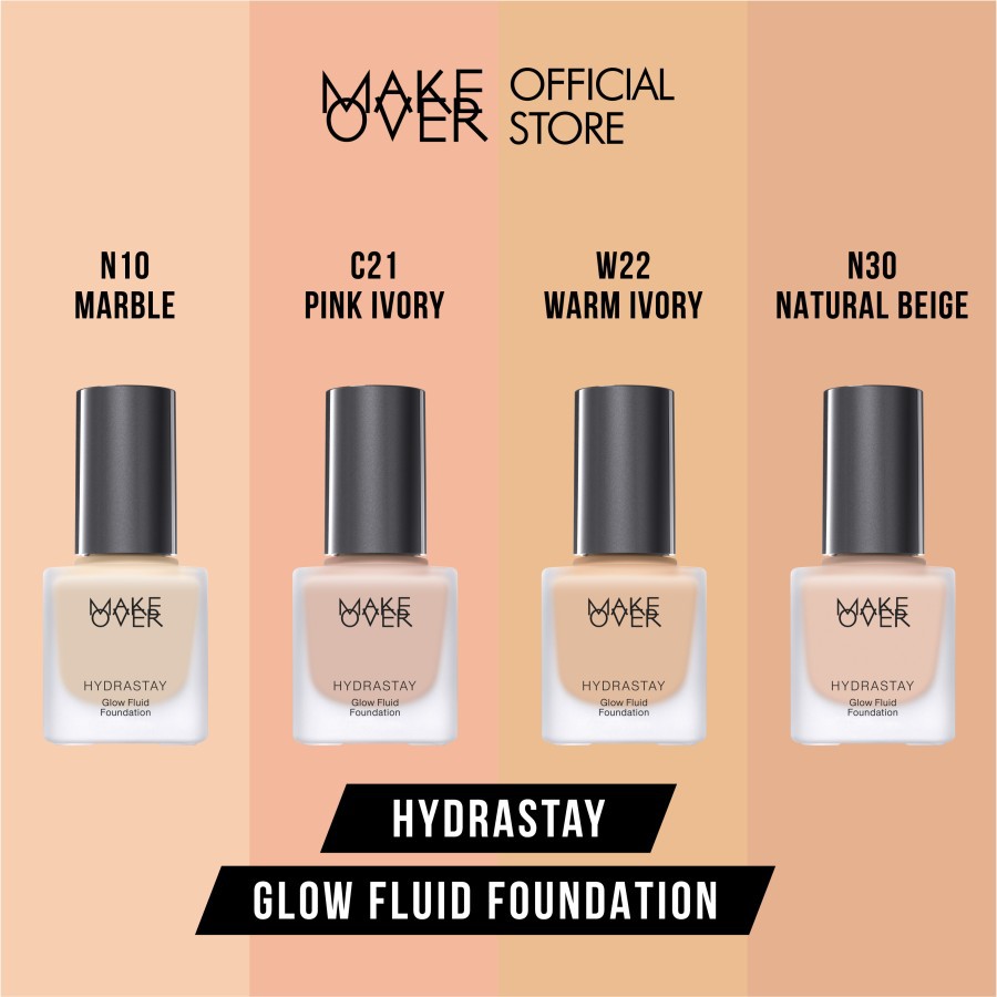 ★ BB ★ MAKE OVER Hydrastay Glow Fluid Foundation 35 ml  - Foundation Liquid