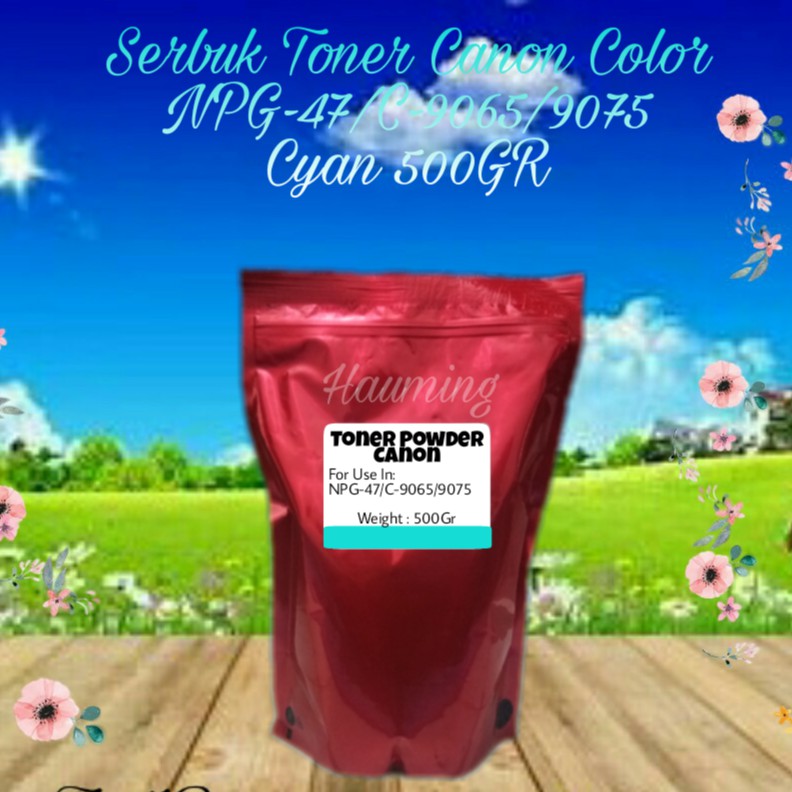 Serbuk Toner Canon Advance IR ADV NPG47 NPG-47 C9065 C9075 C-9065 9075 IRC9065 IRC9075 Cyan 500gr