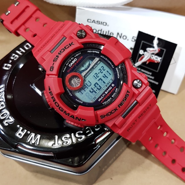 harga g shock frogman titanium