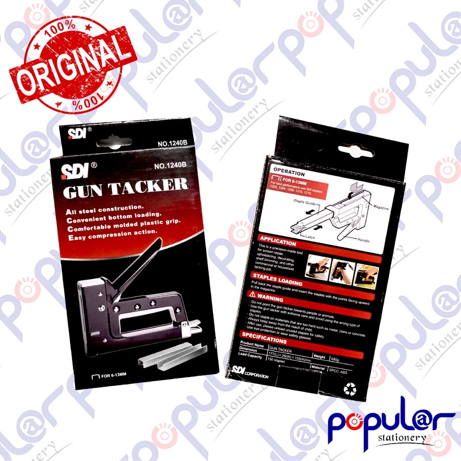 

Stapler Tembak Guntacker SDI