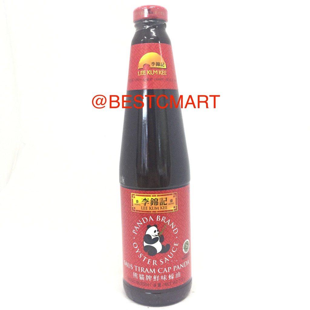 

LEE KUM KEE PANDA OYSTER SAUCE 770 GR ( SAUS TIRAM )