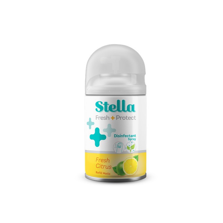 Stella reffil matic spray 225 ml / isi ulang stella matic box - Fresh Protect Citrus