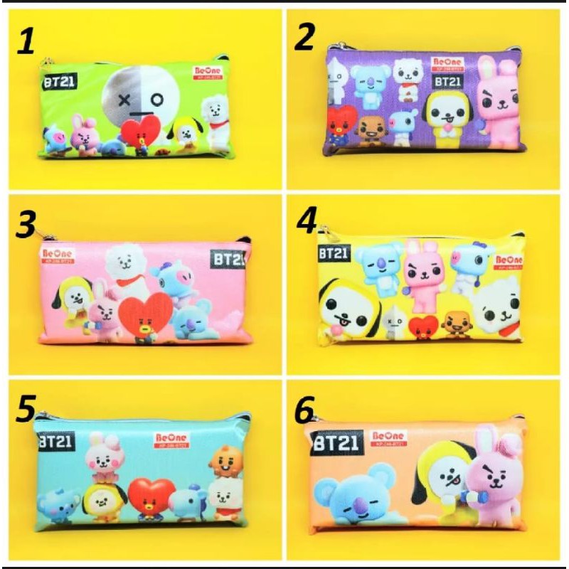 

POUCH BT21 - TEMPAT PENSIL BT21X FUNKO POP