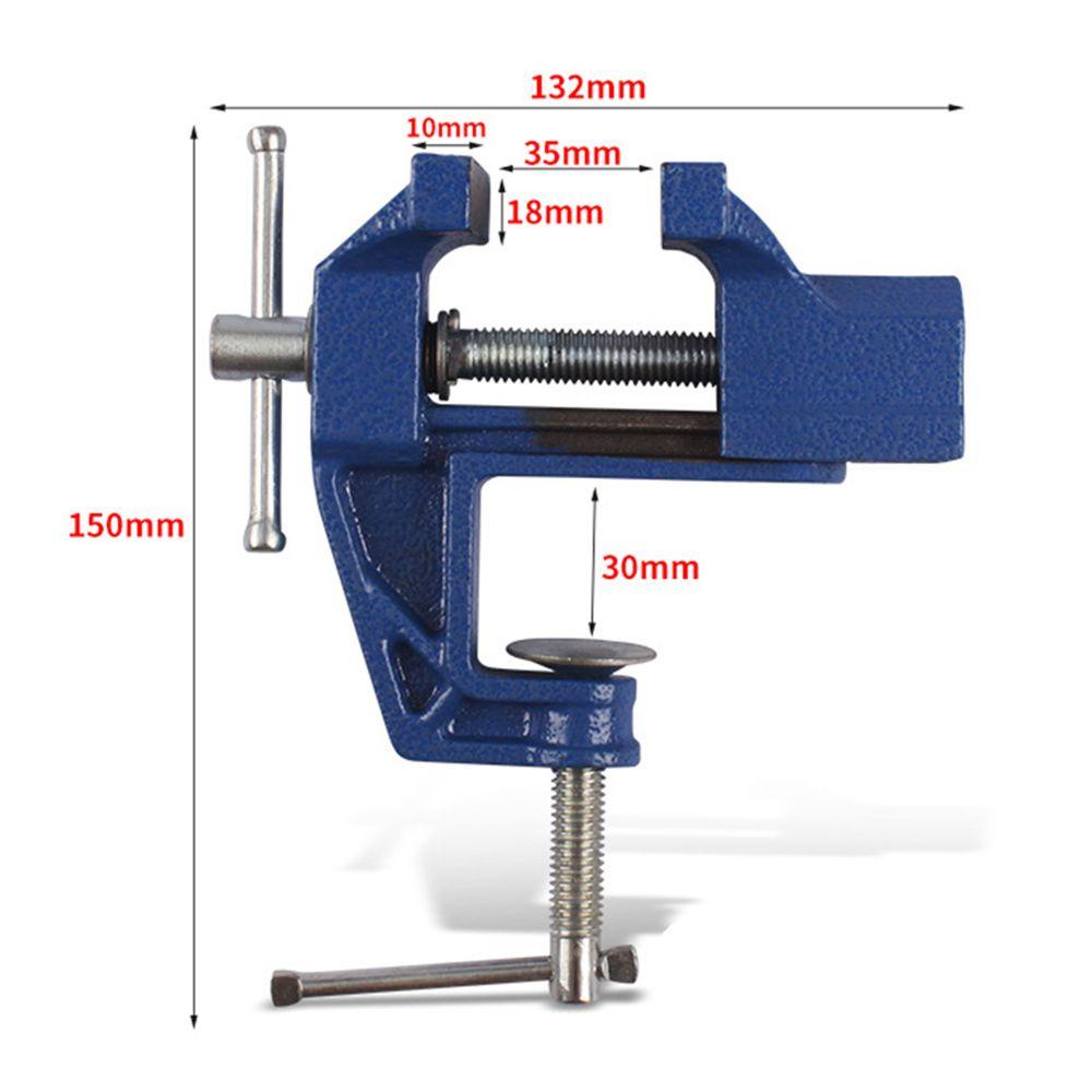 Populer Bench Vise DIY Mini Tool Vice Clamp Tang Alat Tangan