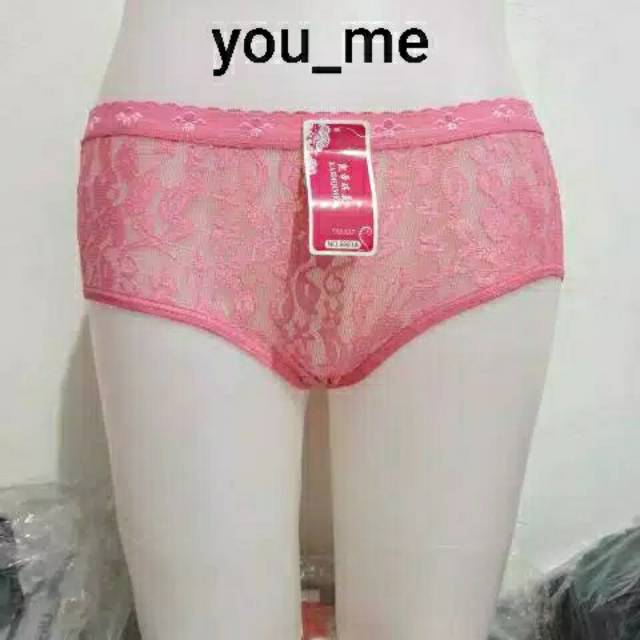 Celana dalam wanita berukat full / free size