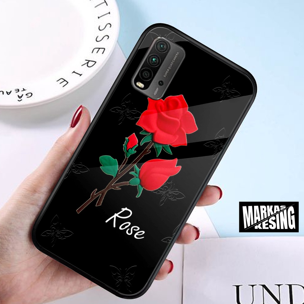 Case Xiaomi Redmi 9T - Casing Xiaomi Redmi 9T - ( Bunga ) - Case Hp - Casing Hp - Softcase Hp - Soft