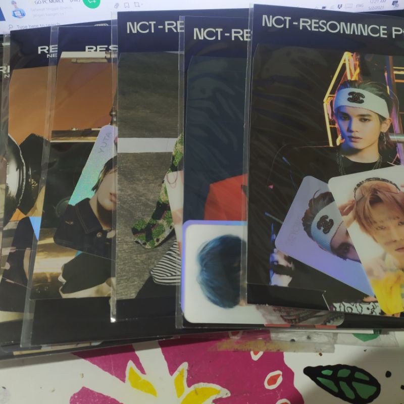 Sharing Standee Holo Lenti NCT Resonance Part 2