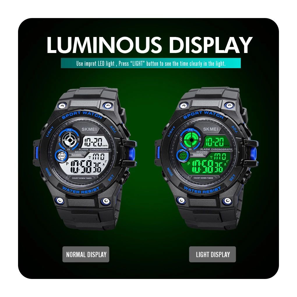 SKMEI 1759 Jam Tangan Pria Digital Anti Air 10 Bar WATCHKITE WKOS