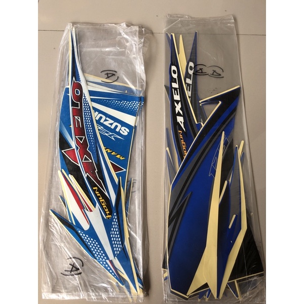Striping Stiker Sticher List Les Motor Suzuki Axelo 125 r stiker motor berkualitas terbaik