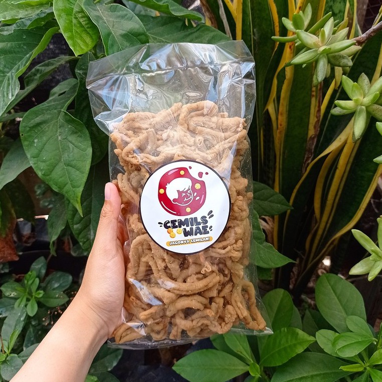 

Keripik Usus Ayam Krispy 250 gram Renyah Kripik Usus Krispi 250gr Premium Super Enak