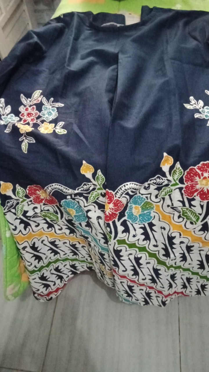 Tunik Candra Dewi Size S M L Xl Xxl | Dress Batik Asli Solo