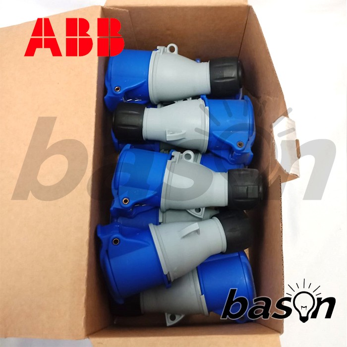 ABB Connectors 216C6 16A 200-250V IP44 2P+E | Blue