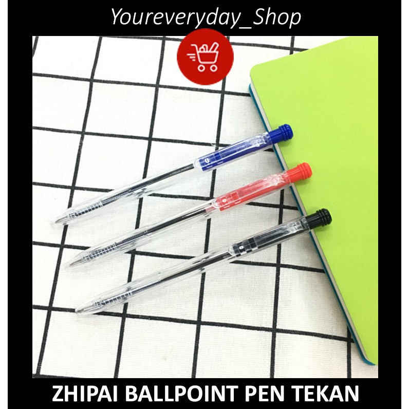 

YES ZHIPAI Pena Ball Point Pen-Press/Tekan