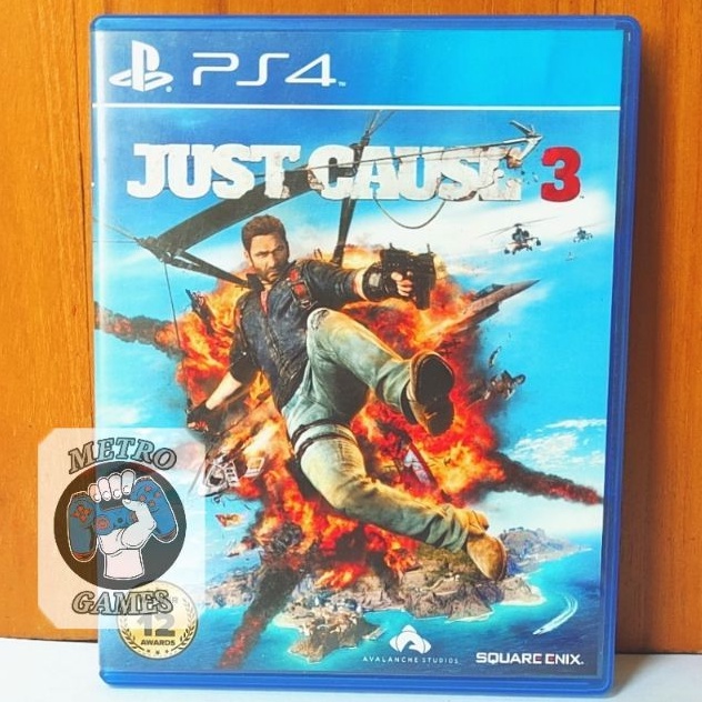 Kaset Just Cause 3 PS4 Justcause III Playstation PS 4 5 Justcauses Jus Cause 2 CD BD Game Games Justcause3 PS4 PS5 1 2 3 4