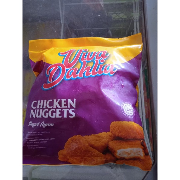 

Nuget MAWAR TEBAL DAGING TERASA VIVA DAHLIA CHICKEN 500 GR LAZIZA GURIH FROZEN FOODS RIAU INDONESIA