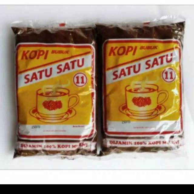 

Kopi satu satu 250gr/bubuk satu satu