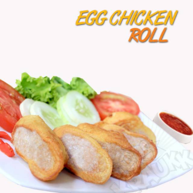 

Healthy Frozen Food: Egg Chicken Roll