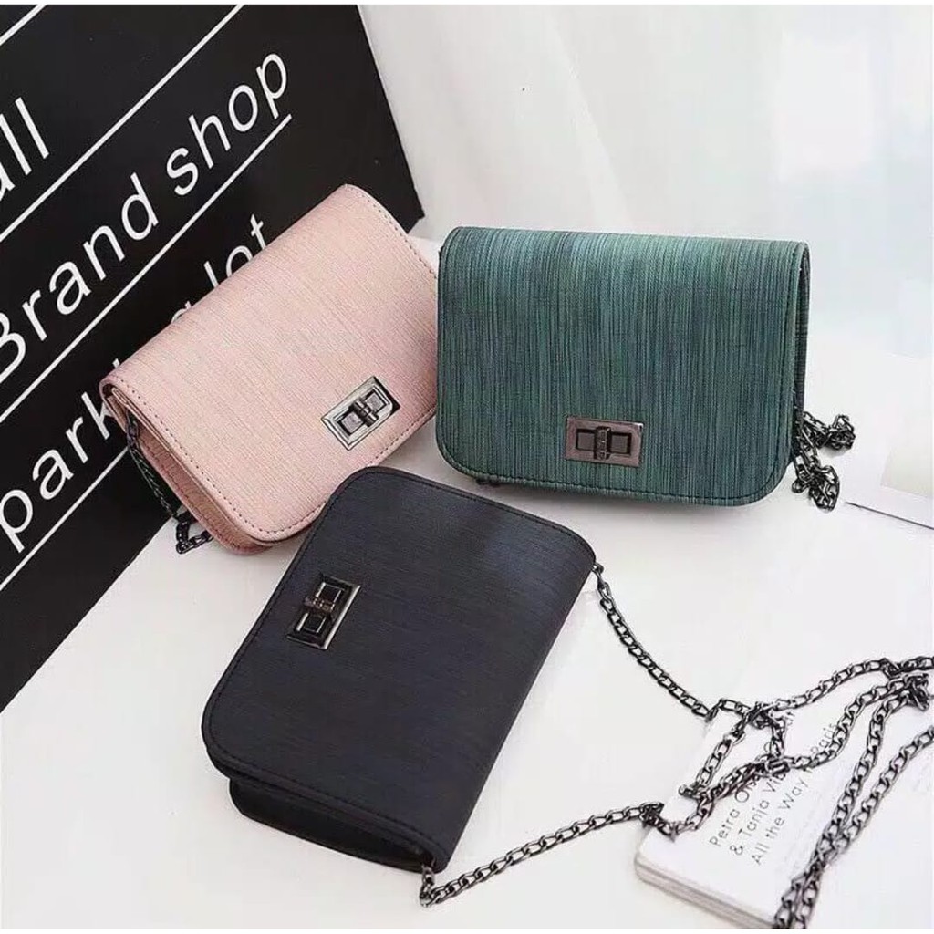 ♥TMALL88♥ TAS FASHION WANITA / TAS TALI RANTAI MURAH / IMPORT / T13