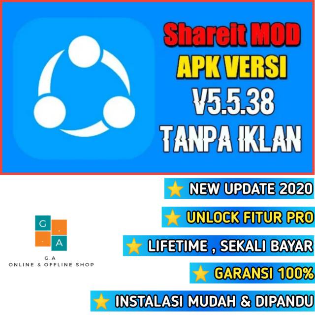 Aplikasi Android Share It Premium Shareit Share It Premium No Iklan Shopee Indonesia