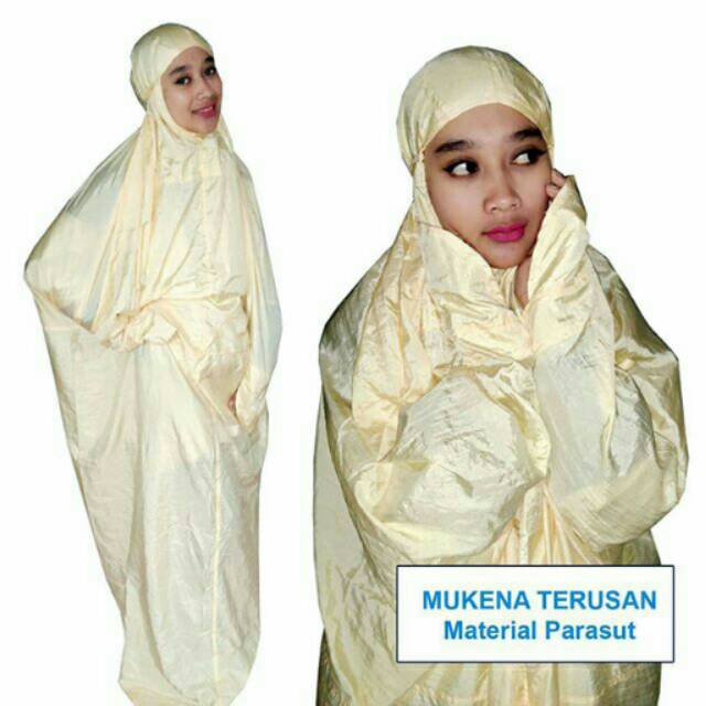 Mukena Terusan Parasut