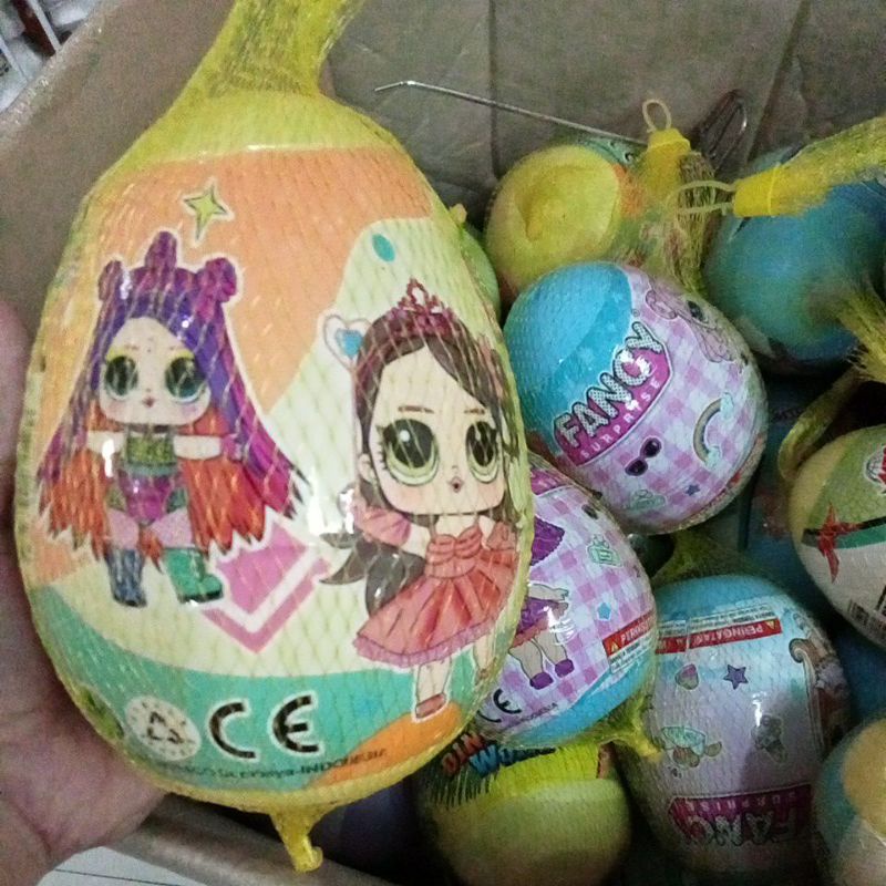 TELUR LOL JUMBO! SURPRISE MAINAN TELUR LOL SURPRISE / LOL SURPRISE EGG JUMBO  tinggi 20cm