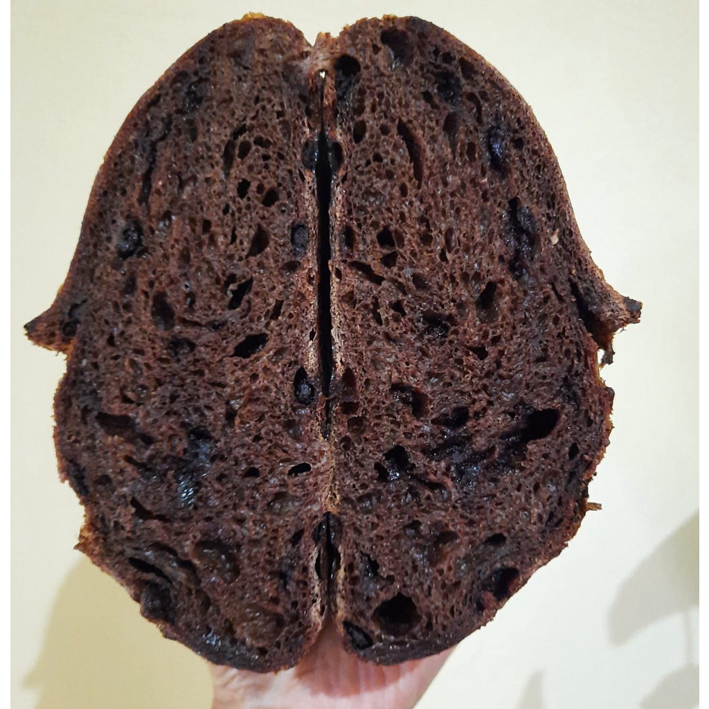 

Ssl09 Sourdough Chocolate Country Bread Sourdough Brownie Sourdough Coklat Roti Coklat Artisan