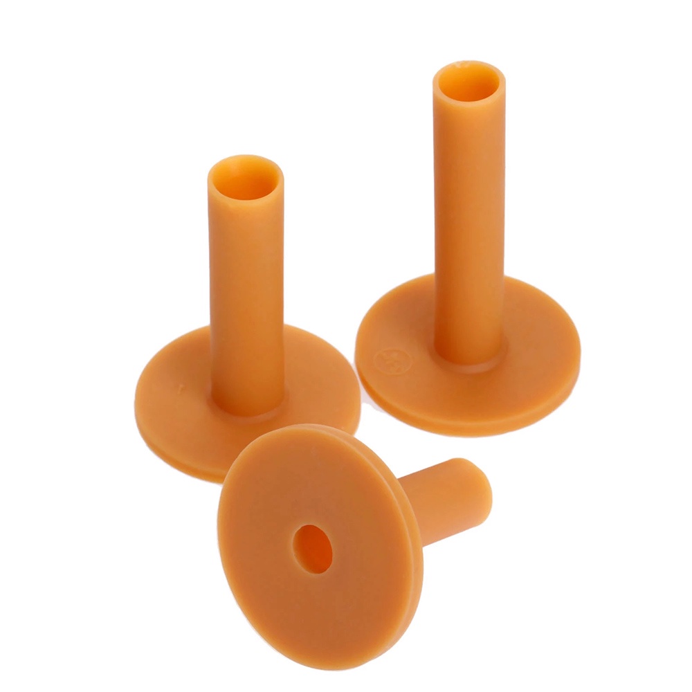 REBUY 5pcs Golf Tees Beginner Training Rubber Tee Ball Holder 60/70/80mm Ball Socket Practice Durable Golfer Trainer Aids Golf Tray