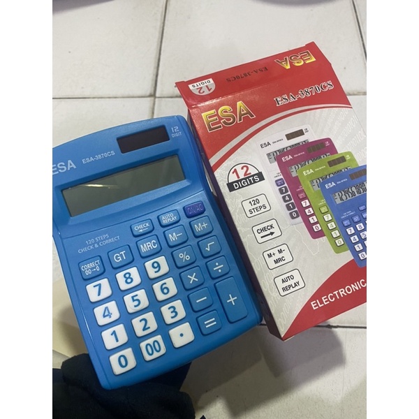 

KALKULATOR ALAT HITUNG ESA 3870CS