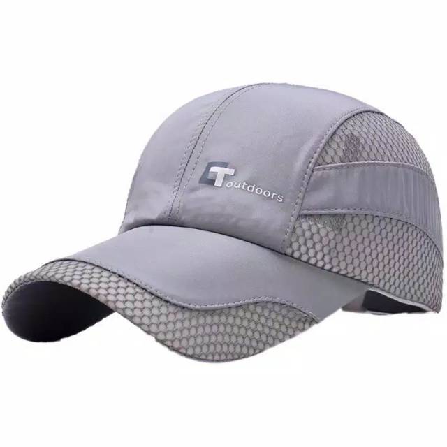 Topi Outdoor Import Fashion Sport Cap Sports Hat Pria Wanita Quick Dry