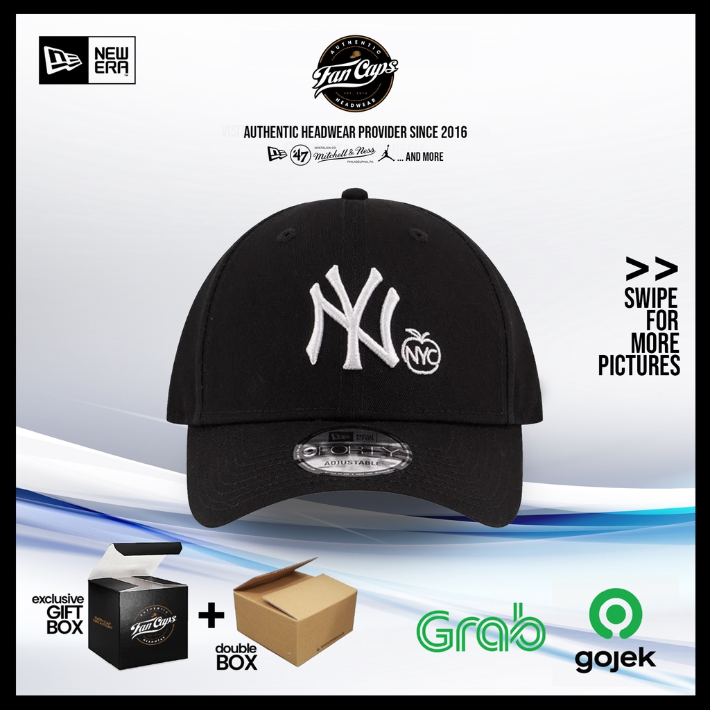 [ORIGINAL] New York Yankees NYC Black 9FORTY | Topi New Era