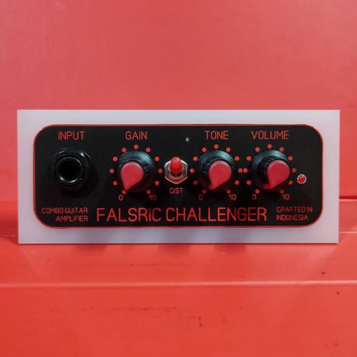 Ampli | Pcb Kit Ampli Gitar Distorsi Falsric Challenger + Control Panel