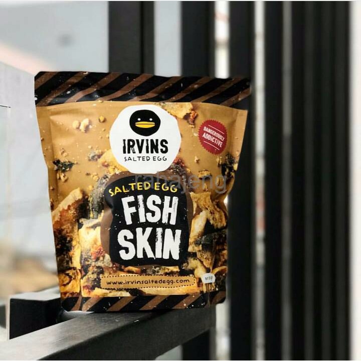 

Irvins Salted Egg Fish Skin - Big L 230Gr - Best Seller - Snack Import