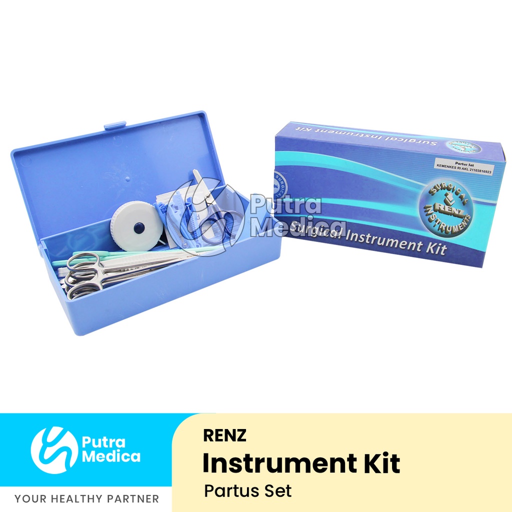 Renz Partus Set / Peralatan Operasi Persalinan / Instrument Kebidanan