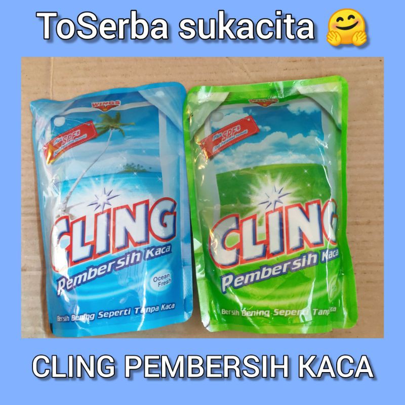 CLING Pembersih Kaca .. 425 ml