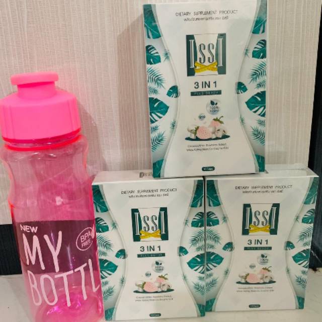 BELI 3BOX ISSI 3IN1 FREE NEW MY BOTTLE